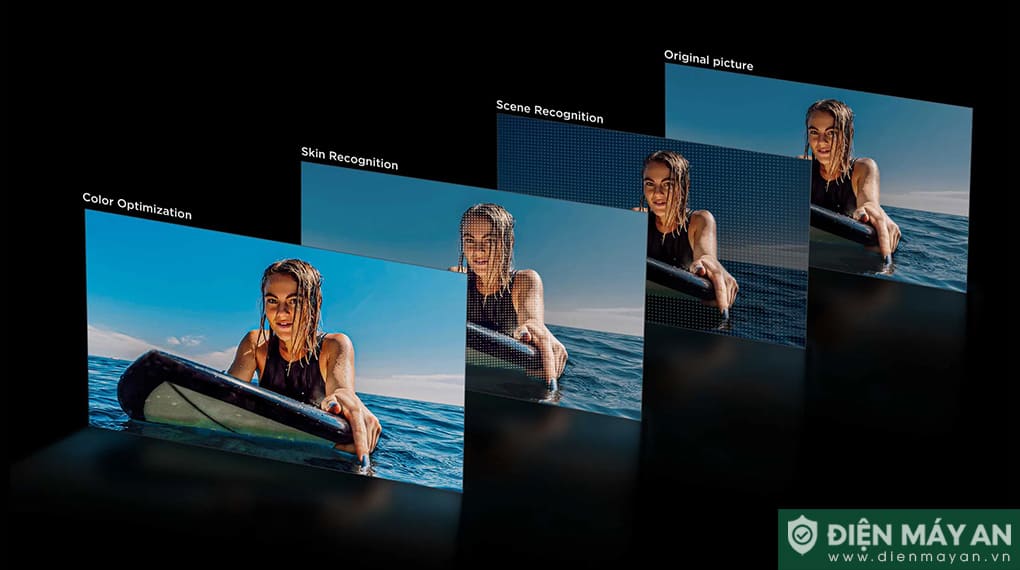 Google Tivi QLED TCL AI 4K 65 inch 65P8K